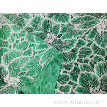 Nylon Polyester Spandex Panel Lace Fabric